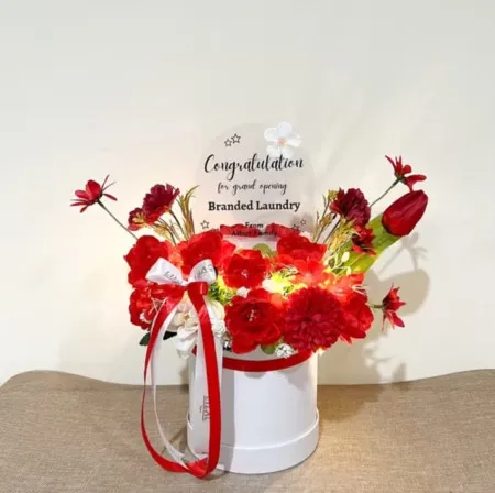 Bloom Box Akrilik Ucapan Grand Opening Cilodong
